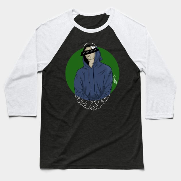 NF - Perception Baseball T-Shirt by DeadKathy